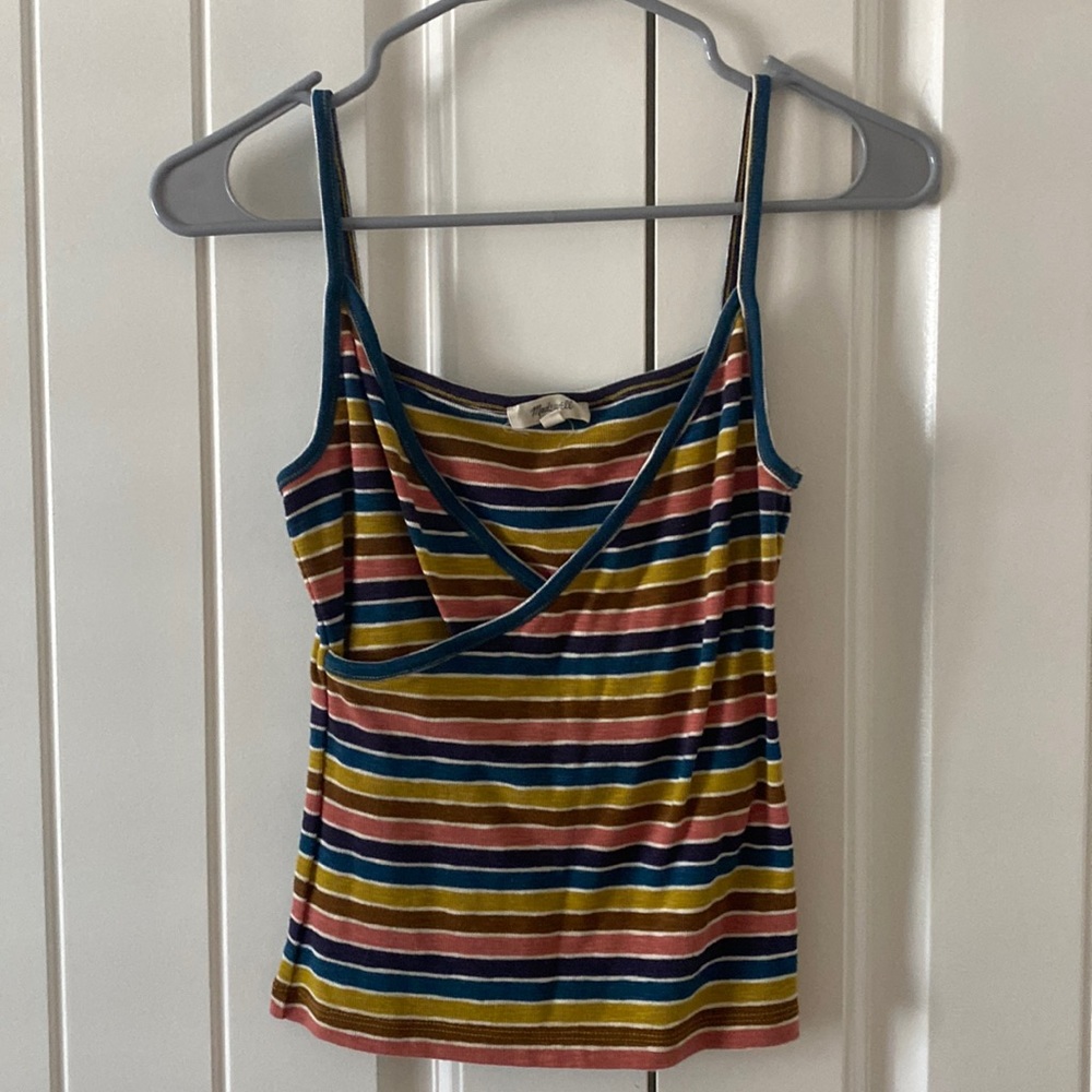 Madewell Stripped Tank Size XS